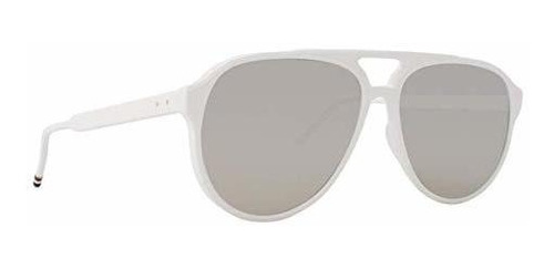 Gafas De Sol - Thom Browne Tbs408 Limited Edition White Sung