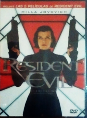Resident Evil La Coleccion Pack 5 Dvd Originales Español