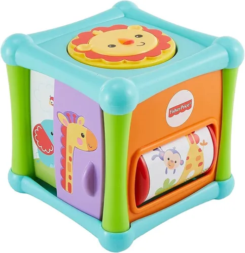 Brinquedo Educativo 6 Meses Fisher Price Cubo De Atividades