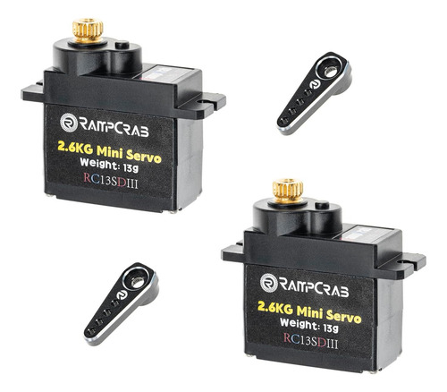 Rampcrab Servo De Dirección Rc Con Bocina Servo Para Coche A