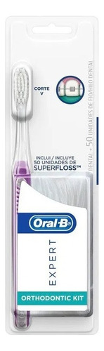 Kit Cepillo Dental Oral-b Expert Ortodoncia + Superfloss 1