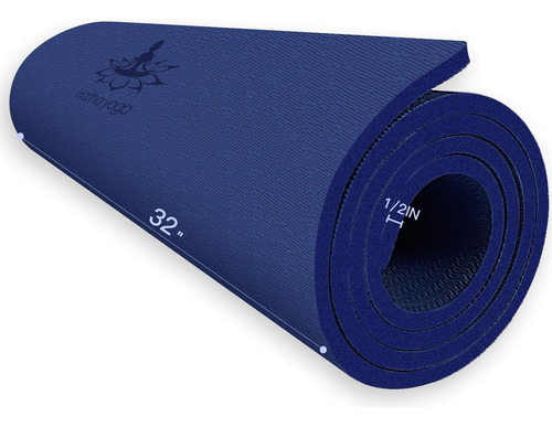 Hatha Yoga Esterilla De Yoga Tpe Extra Gruesa - 72 X 32 PuLG