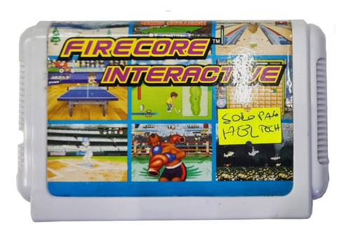 Cartucho Juego 10 En 1 Firecore Solo Para Hbl 16 Bits -mg-