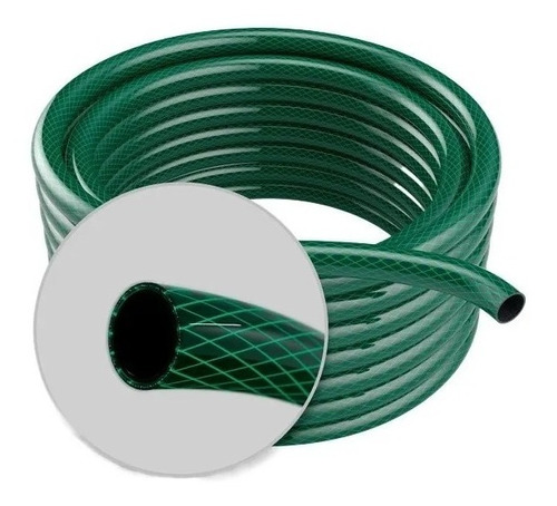 Manguera De Riego 3/4 50mts Trenzada Kushiro Premiun Pvc