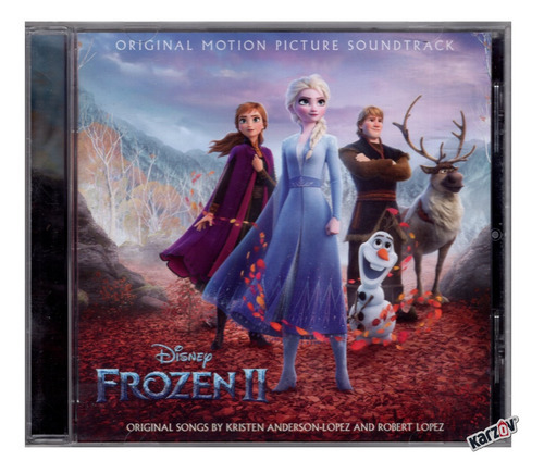 Frozen 2 Dos Disney Soundtrack En Ingles Disco Cd