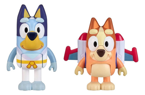 Bluey Y Bingo Set Figuras Originales Niños