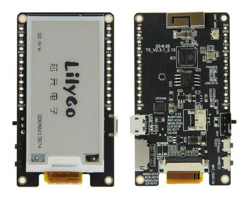 Ttgo E-paper T5 Esp32 Depg0213bn