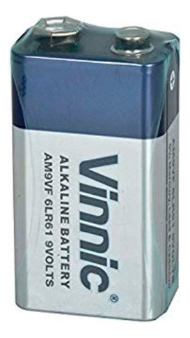 Bateria 9v Alcalina Vinnic Alkaline 9 Volts Pila
