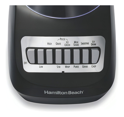 Licuadora 10 Vel. Hamilton Beach 50190 Voltaje 110v Color Negro