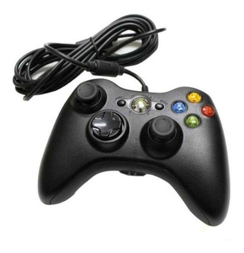 Control Xbox 360 Y Pc Alambrico Juegos Pc Usb Y Xbox 360
