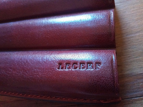Lecerf Porta Habanos Para 3 Puros. (Usado)