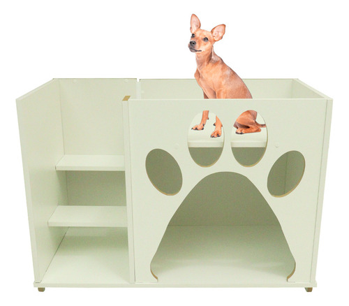 Casa Cama Cachorro Gato Pets Com Escada - Tedy