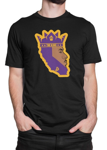 Polera Lebron Lakers