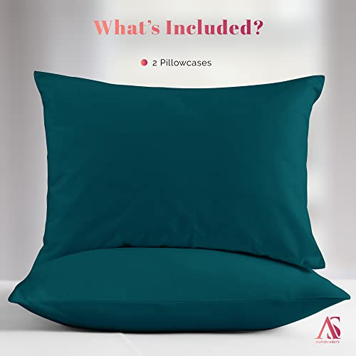 Juego De 2 Fundas De Almohada De Algodón Egipcio