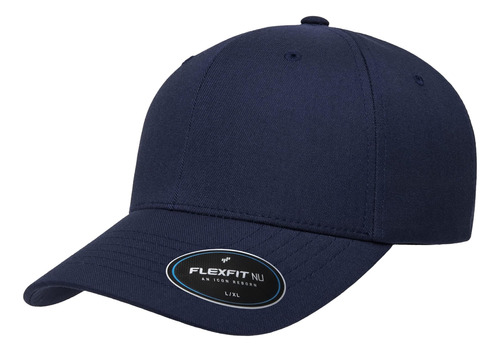 Flexfit Unisex Adulto Flexfit Nu Cap Sombrero, Azul Marino, 