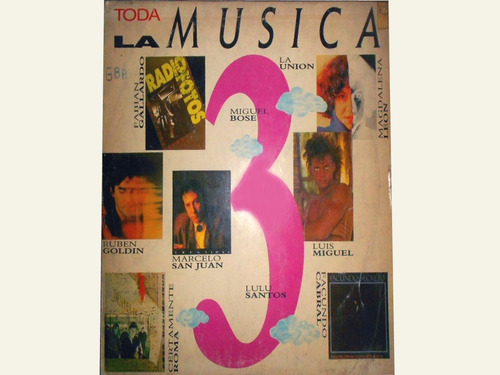 Cassette De Musica Toda La Musica Vol 3 Varios Interpretes