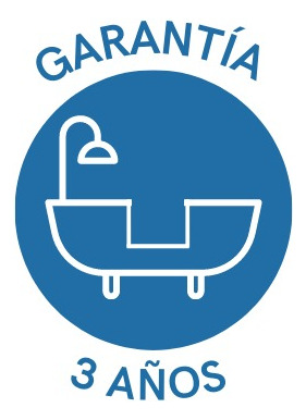Corte De Bañera Con Un Barral Recto De 35 Cm Garantía 3 Años