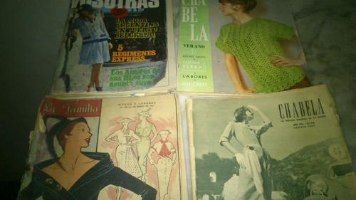 Lote De 4 Antiguas Revistas. Vosotras , Chabela Y La Familia