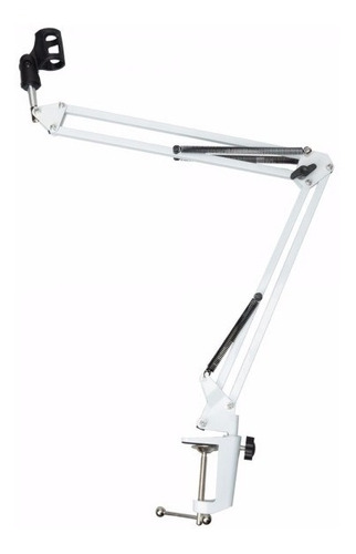 Soporte Para Micrófono Brazo + Filtro Antipop Redondo Elefir