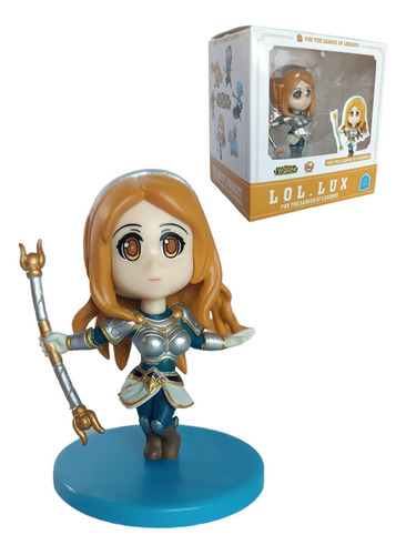 Figura Lux League Of Legends Chibi C/caja Lol Importada