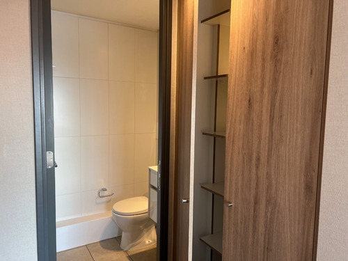 1dorm + 1baño + Est + Bod, Amoblado Completo, Todo Nuevo
