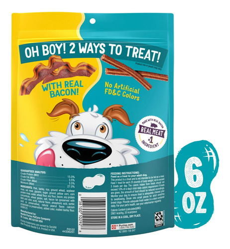 Purina Beggin Strips + Flavor Stix Bacon & Peanut Butter 6oz