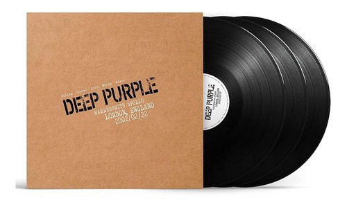 Deep Purple - Hammersmith Apollo London 3 Lp / Triple Vinilo