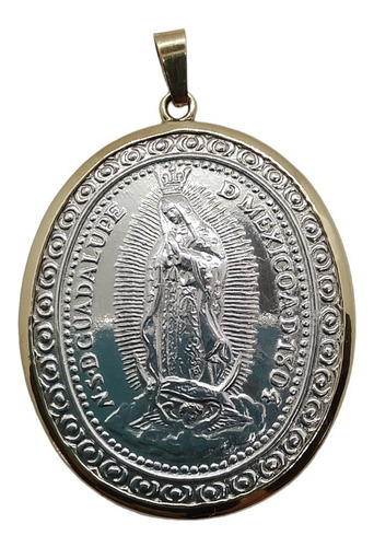 Medalla Troquel Antiguo Oro 14 K  # 2 /grande 