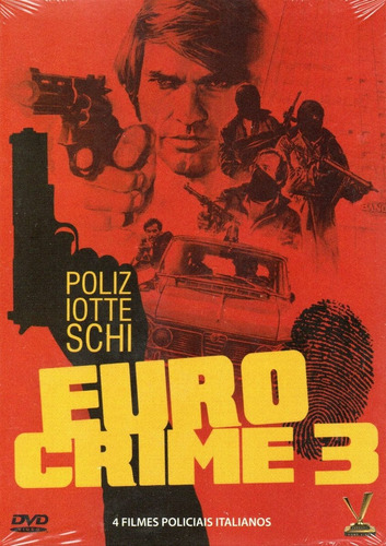 Dvd Eurocrime Volume 3 Com Cards - Versátil - Bonellihq