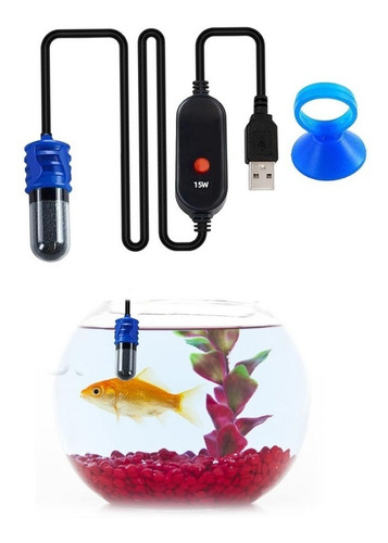 Mini Termocalefactor Acuario 10w Nano Acuario