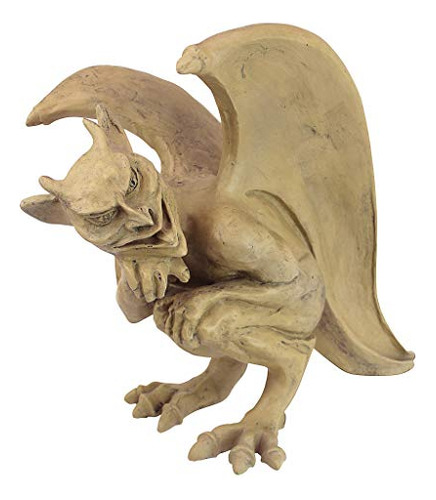 Estatua Decorativa Estilo Gótico, 12.5 Pulgadas, Material Pi