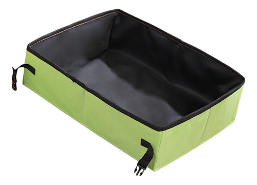 Bandeja De Arena Para Gatitos Y Mascotas Con Parte Verde L