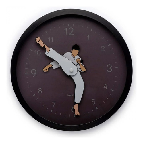 Relogio De Parede Karate Imaginarium