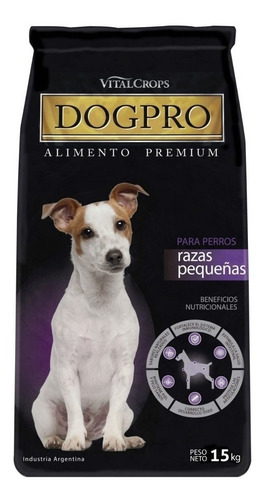 Imagen 1 de 1 de Alimento Dogpro para perro adulto de raza pequeña sabor mix en bolsa de 15 kg