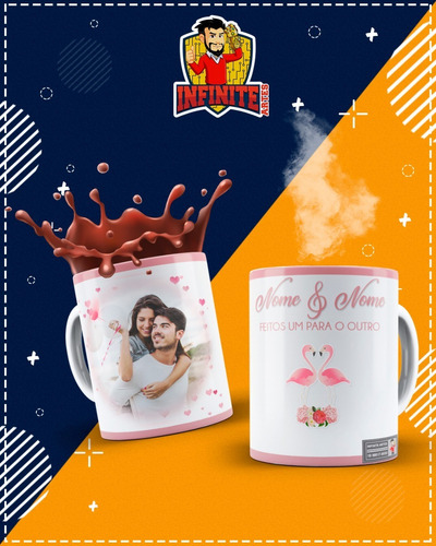 Imagem 1 de 10 de Canecas Personalizadas Namorados !!!!