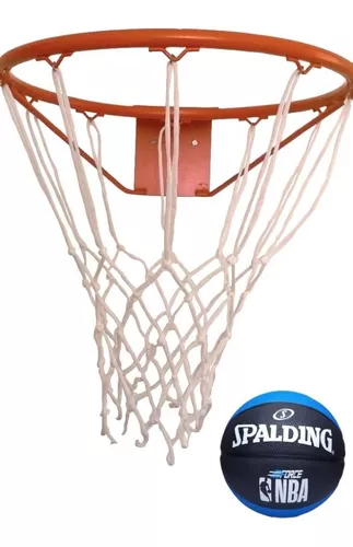 Bola de Basquete Spalding Force Tam 7 Preta e Azul 