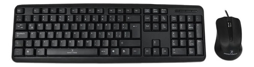 Teclado Y Mouse Alambrico Perfect Choice Usb Negro Pe Kb-758