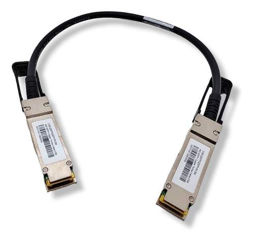 Cabo Dac Qsfp+ Mikrotik Huawei 0,5mt 40g Oem Awg30