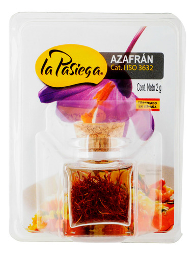 Azafrán Puro La Pasiega De 2 Gramos