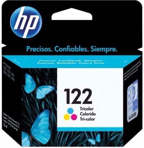  Cartuchos Tinta Hp 122 Color Recargado 1era Vez