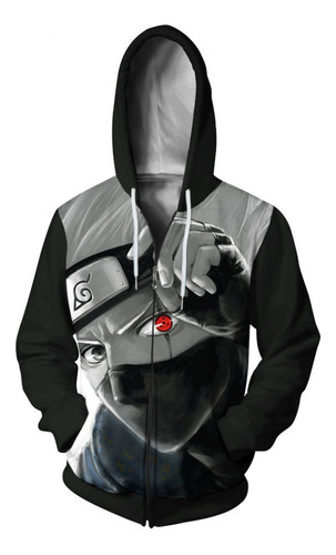 Hatake Kakashi  Naruto  Sudadera Con Capucha Cosplay Impresa