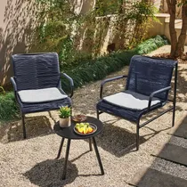 Comprar East Oak Juego De Muebles De Patio De 3 Piezas, Juego De Bi.
