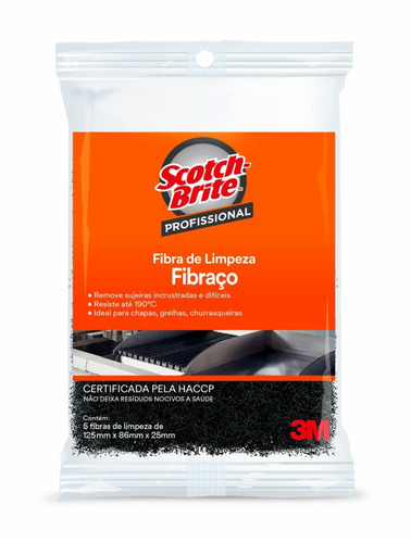 Esponja 3M Scotch-Brite Profissional com 5 unidades