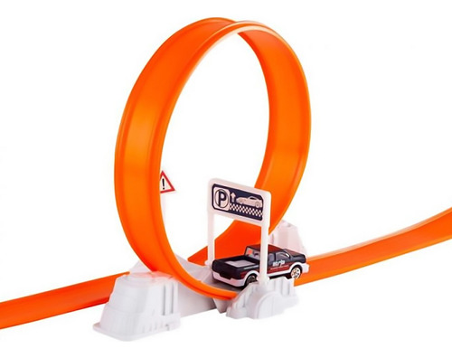 Pista De Carros Track Racing Color Azul