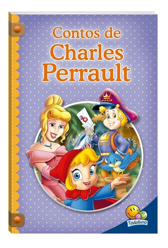 Livro De Histórias Contos De Charles Perrault 3 Em 1