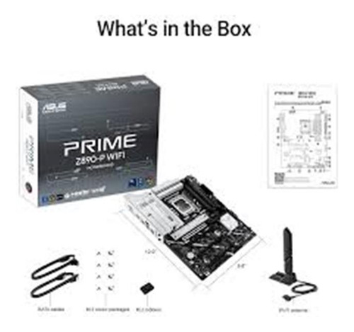 Tarjeta Madre Asus Prime Z890-p, Atx Intel 192gb Ddr5, Hdmi