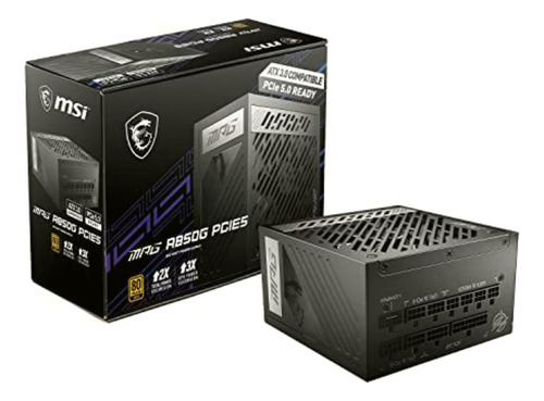 Mpg A850g Pcie 5 & Atx 3.0 Fuente De Alimentación Para