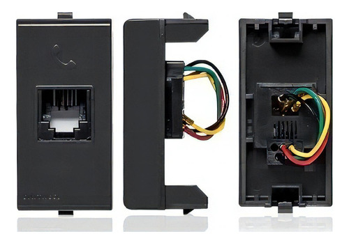 Modulo Toma Telefonica Rj11 S22 Noir 224006 Sinthesi