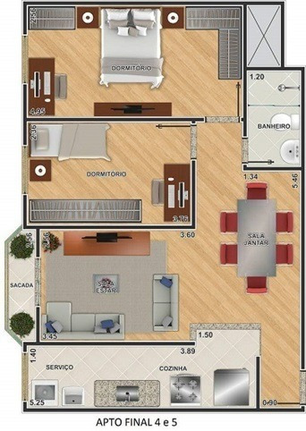 Imagem 2 de 15 de Apartamento - Ref: 02592