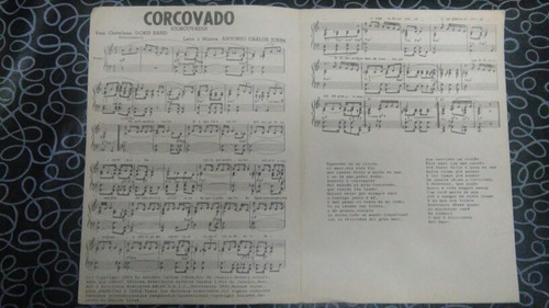 Partitura Frank Sinatra Corcovado